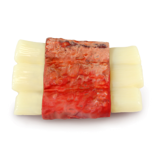 Os à mâcher AFP Bone Appetit - Saveur bacon - 19x12x2 cm