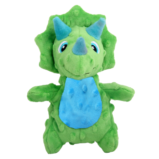 AFP Mon T-Rex Thomas le Mini Tricératops S - Jouet pour Chien Fun et Ludique
