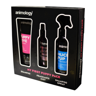 Pack découverte pour chiot Animology | Soins de qualité | 25x25.6x5.8 cm