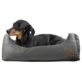 Canapé-lit Bodyguard Gris S pour Chien - Confort et Style!