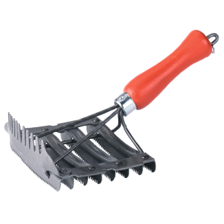 Peigne de massage en bois pour cheval - Marque, origine et dimensions uniques