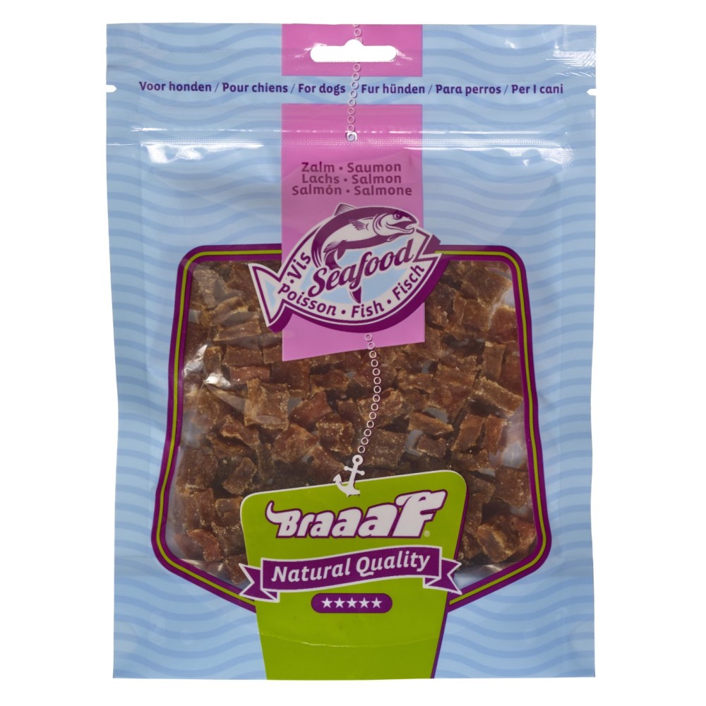 Friandises au Saumon de la Mer Braaaf pour Chien 70g