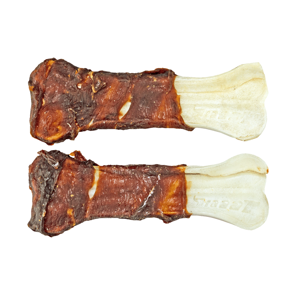 Os pressé en peau de canard Braaaf - 12,5 cm pour chien