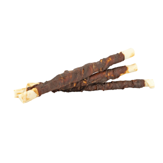 Braaaf Rawhide Twister Canard (3 pièces) - 25 cm pour chien