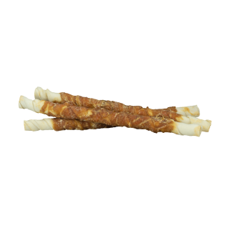 Braaaf Rawhide Twister Poulet (3 pièces) - 25 cm pour chiens