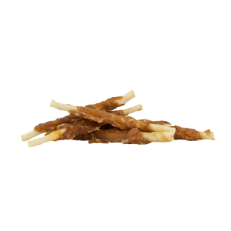 Délicieux Rouleaux de Peau de Poulet pour Chien - 8 pièces
