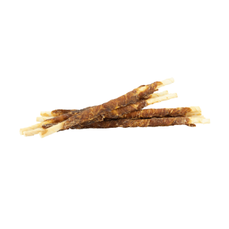 Braaaf Rawhide Twister Poulet 25 cm - Friandises pour Chien