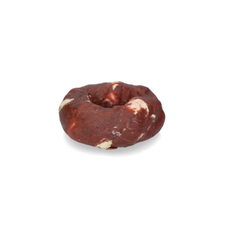 Braaaf Donut en peau de mouton et poisson - Gâterie pour chien de qualité