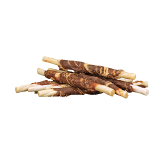 Braaaf Rouleaux à mâcher pour chien - Peau de boeuf et poisson - 8 pièces