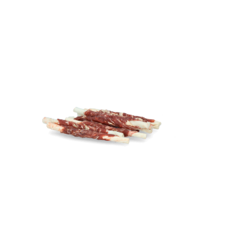 Braaaf Rouleaux de bâtonnets en peau de mouton et poisson - 8 pièces pour chien