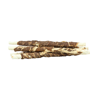 Braaaf Rawhide Twister Agneau & Poisson - 6 pièces de 21 cm