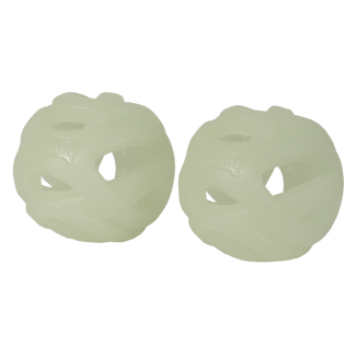 Lot de 2 balles lumineuses Chuckit! Air Glow Fetch Ball M pour chiens