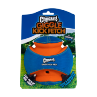 Jouet Chuckit! Giggle Kick Fetch pour chiens - Amusant et interactif!