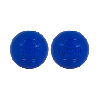 Lot de 2 Chuckit! Super Crunch Ball M - Jouet pour Chien interactif et résistant