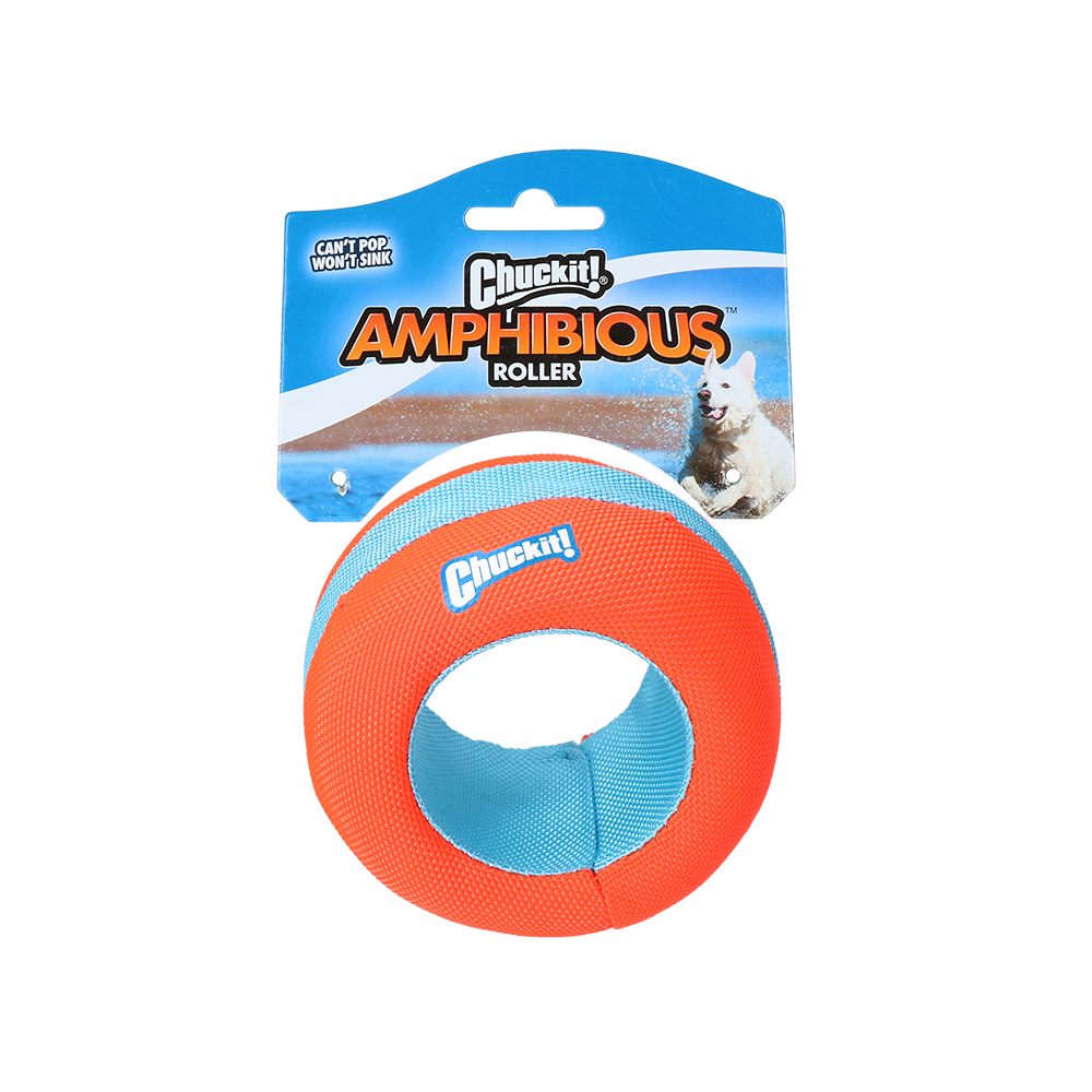 Rouleau Amphibie Chuckit! pour Chien - Jouet Flottant Durable