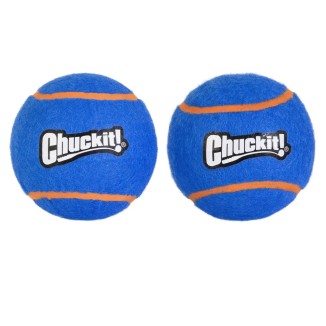 Chuckit! Balles de tennis Squeaker XL - Lot de 2 pour chien