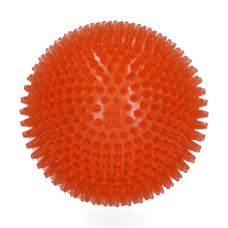 Jouet pour chien Le Dog Comets - Balle Orange Spiky L