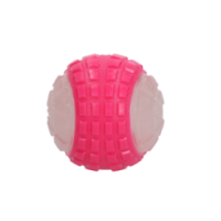 Balle de lune phosphorescente pour chien Comets M Rose - Jouet lumineux pour des jeux nocturnes fun