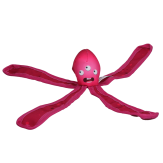 Jouet Chien Comètes Alien Octo M Rose - Fun et coloré!