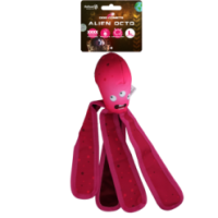 Le jouet pour chien Le Dog Comets Alien Octo L Rose - Amusement intergalactique!