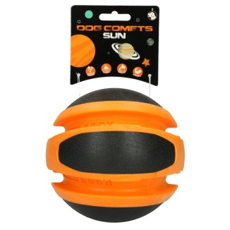 Chien Comètes Planètes Orange - Fun pour votre fidèle compagnon!