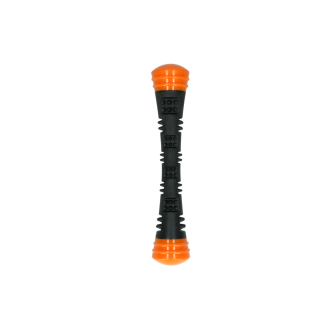 Bâton de lancer de météorites pour chien Orange L - Jouet amusant et interactif