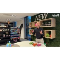 Balle de tennis Dog Comets Starlight L Orange - Lot de 2