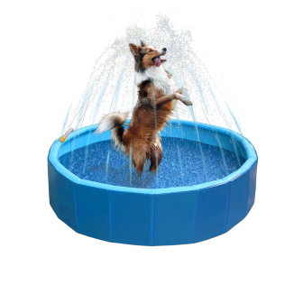 Piscine Rafraîchissante Coolpets Splash pour Chiens - Jouez et Rafraîchissez votre Compagnon Fidèle