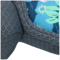 CoolPets Tortue's Up Flamant - Maison colorée pour chiens de petite taille