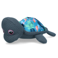 CoolPets Tortue's Up Flamant - Maison colorée pour chiens de petite taille