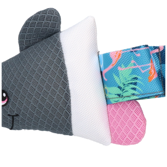 CoolPets Tire-moi! Flamant Fishy - Jouet pour chien ludique et coloré