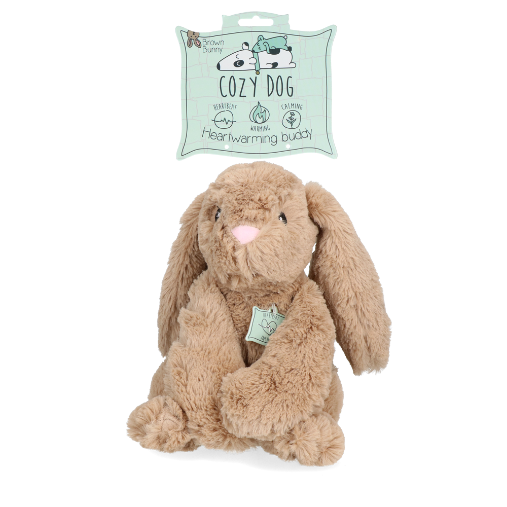 Panier Confortable pour Chien - Lapin Marron, 30x20x10 cm