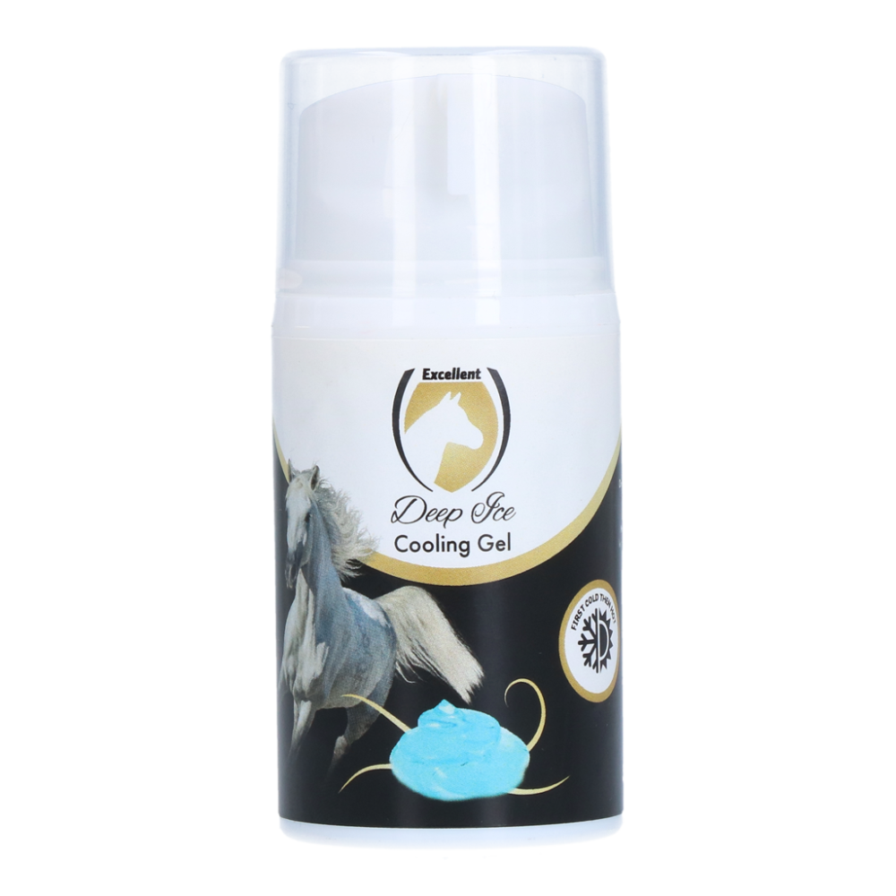 Excellent Gel Rafraîchissant Profond pour Chevaux 50 ml - Marque, Pays d'origine, Contenance et Dimensions