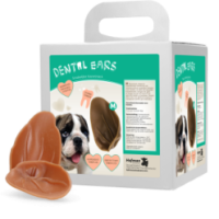 Friandises pour chiens Dental Ears Moyen 48 pièces - Savoureux et bénéfiques