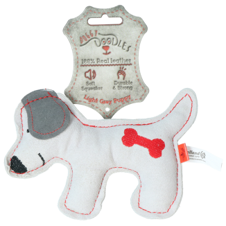 Doggy Doodles Âne marron et Chiot Gris clair pour CHIEN