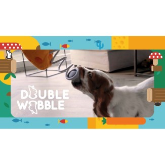 Double Bulles Wobble Buddies - Jouet interactif pour chien