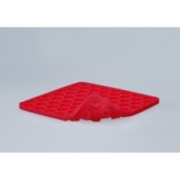 Tapis à Léchouiller Eat Slow Live Longer Rouge - Conçu pour les chiens