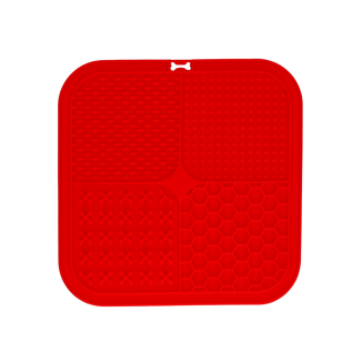Tapis à Laper Quad Rouge - Préservez santé de votre chien!