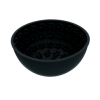 Tapis à léchouiller et gamelle anti-glouton pour chien - Gris, Eat Slow Live Longer