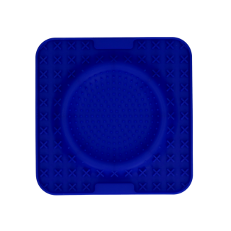 Tapis à Laper Wave Bleu pour Chien - Qualité Eat Slow Live Longer