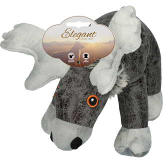 Sac de transport chic pour chien Élan Élégant Gris - 17x25x12 cm