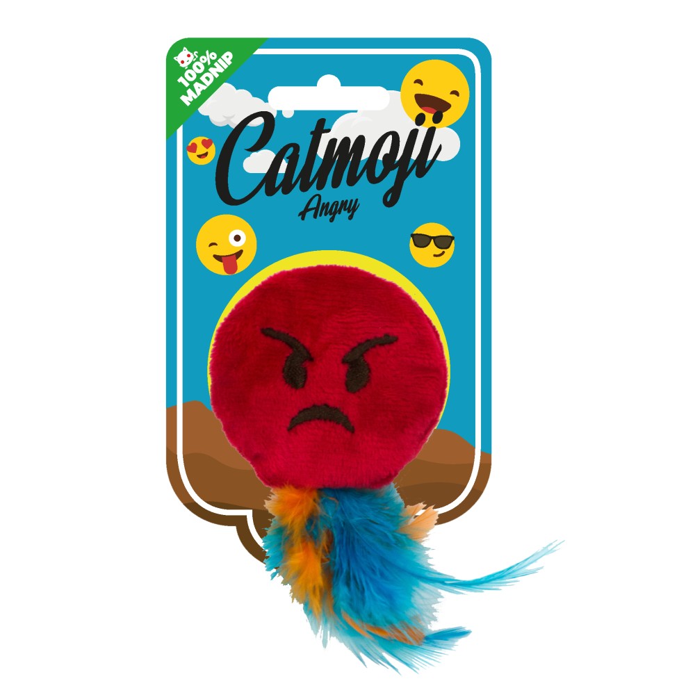 Catmoji En Colère - Jouet Chat Ludique et Amusant