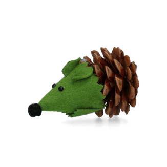 Souris Forest Friends - Vert | Jouet pour chat de 12x8x5 cm