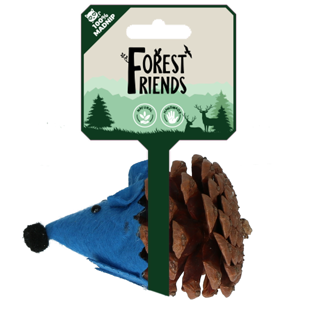 Souris Forest Friends - Bleu | Marque: Forest Friends, Dimensions: 12x8x5 cm