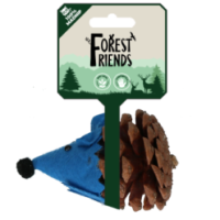 Souris Forest Friends - Bleu | Marque: Forest Friends, Dimensions: 12x8x5 cm