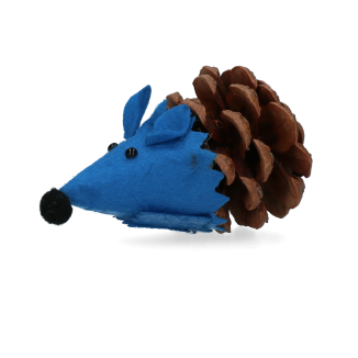Souris Forest Friends - Bleu | Marque: Forest Friends, Dimensions: 12x8x5 cm