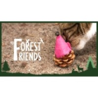 Souris Forest Friends - Bleu | Marque: Forest Friends, Dimensions: 12x8x5 cm