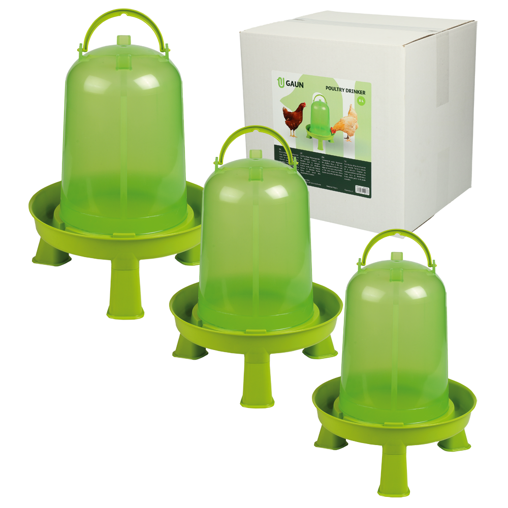 Abreuvoir Volaille Gaun Vert Citron 1,5L - Pratique et Coloré