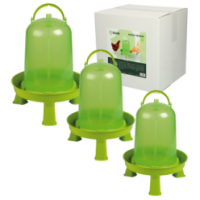 Abreuvoir Volaille Gaun Vert Citron 1,5L - Pratique et Coloré