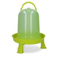 Abreuvoir Volaille Gaun Vert Citron 3L avec Pieds - 32x21x21cm